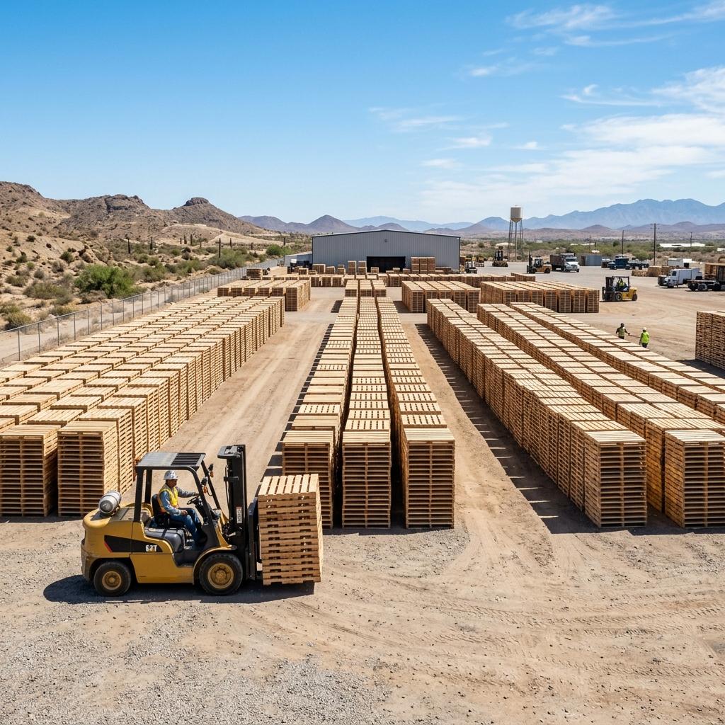 Inventario de tarimas de madera